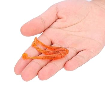 Amazon.co.jp: 釣り餌 ソフトルアー ソフトワーム 疑似餌 人工餌